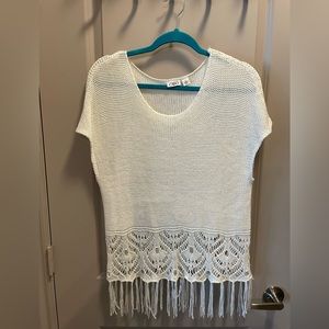 Cato crochet sleeveless top
